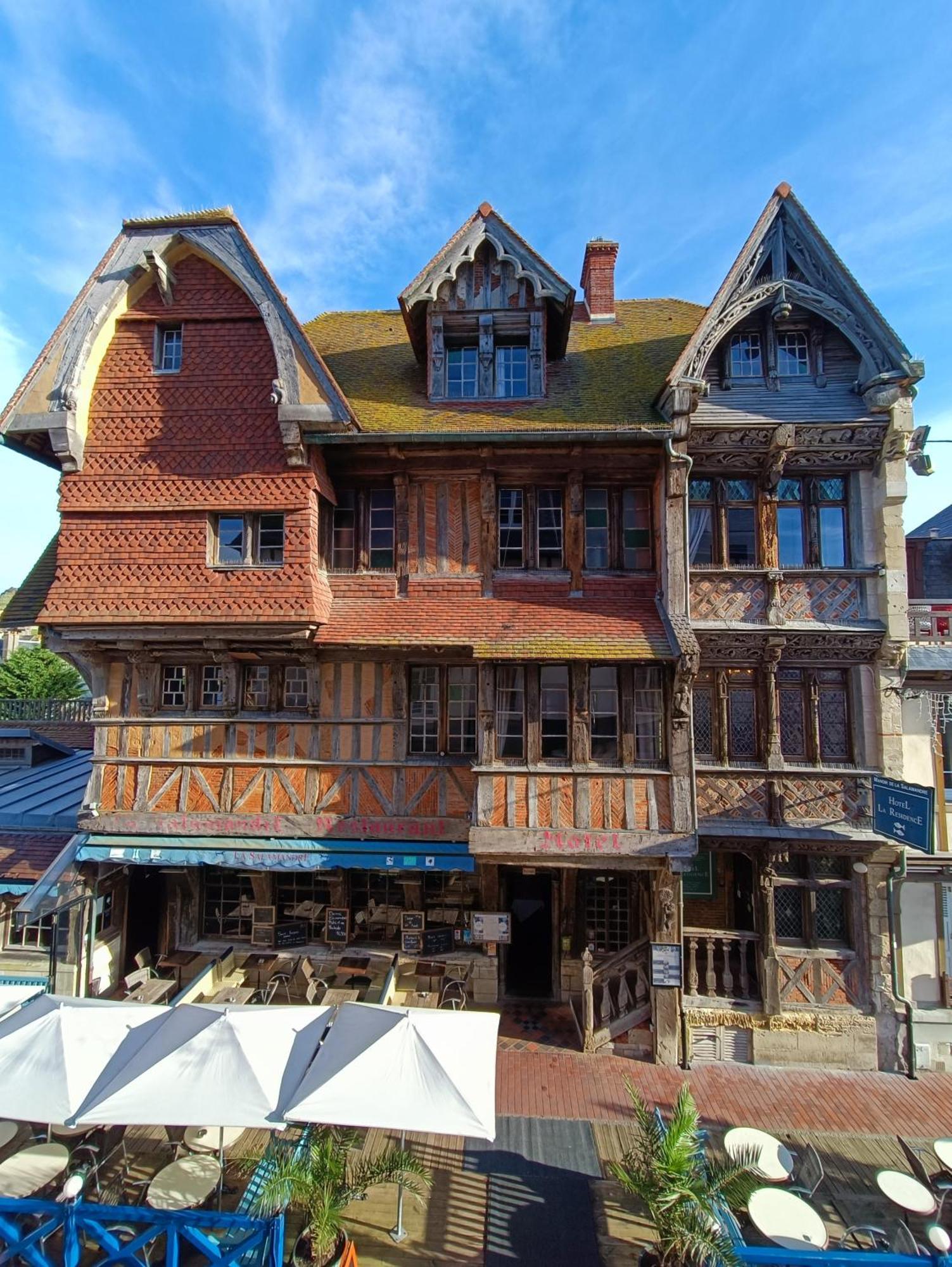 Hotel La Résidence Manoir De La Salamandre Étretat Buitenkant foto